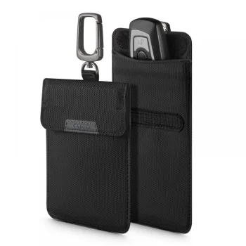 Spigen Pouch Keyless RFID signāla bloķētāja maciņš atslēgām, Melns