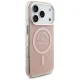 Karl Lagerfeld IML Karl RSG Logo MagSafe vāciņš iPhone 17 Pro, Rozā