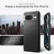 Spigen Liquid Air vāciņš Google Pixel 8 matēti melns