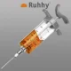 Ruhhy 00023055 gaļas marinēšanas šļirce ar 3 adatām, 50 ml