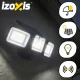 Izoxis solārā dārza lampa ar 180 LED, kustības un krēslas sensoru, IP65, melna