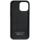 Audi Synthetic Leather telefona vāciņš iPhone 13 Pro Max 6.7\", melns