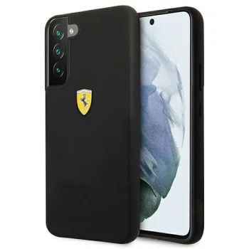 Ferrari On Track Silicone vāciņš Galaxy S22 S901, Melns