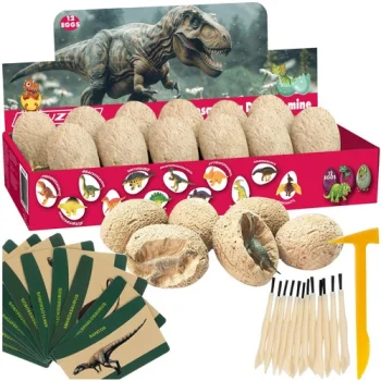 Kruzzel Dinozauru izrakumu komplekts, 12 dinozauri