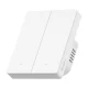 Sonoff M5-2C-80W viedais sienas slēdzis WiFi Matter, 2 kanāli, balts