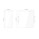 Tech-Protect 4in1 aizsargkomplekts: 2x stikls + 2x plēve Samsung Galaxy Z Fold 8 Ultra
