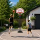 Movepro brīvi stāvošs basketbola grozs ar regulējamu augstumu līdz 210 cm