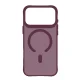 3mk Smoke MagCase vāciņš iPhone 18 Pro / 17 Pro ar MagSafe, bordo
