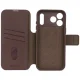 Decoded Leather Detachable atverams vāciņš iPhone 17 Pro, Brūns