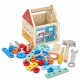 Koka instrumentu mājiņa meistara komplekts bērniem ECOTOYS, 32 gab.