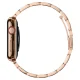 Spigen Apple Watch 4/5/6/7/8/SE (38/40/41 mm) siksniņa Modern Fit, rozā zelta