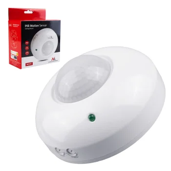 Maclean MCE19 griestu kustības sensors PIR, 1200W, 6m