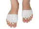 Pirkstu Aizsargs Ortopēdiskais Gēla Kājas Īkšķa Deformācijas Korektors Bursoprotektors, 2 gab. | Orthopedic Gel...