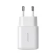 Joyroom JR-TCF21 tīkla lādētājs USB-C / USB-A 20W PD / QC 3.0 balts (UK)