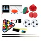 Multifunkcionāls Spēļu Galds 3-in-1 Carruzzo XL Futbols Biljards Gaisa Hokejs