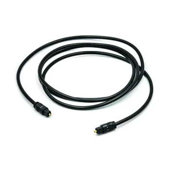 Optiskais digitālais audio kabelis Toslink - Toslink, 1.5m, melns