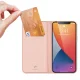 Apple iPhone 12 Pro Max 6.7\" DUX DUCIS Magnetic Case Cover, Pink | Telefona Vāciņš Maciņš Apvalks Grāmatiņa