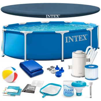 Karkasa baseins Intex 28202, 305 x 76 cm ar sūkni un piederumiem