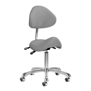 Ergonomisks kosmetologa krēsls Giovanni 1004, pelēks