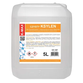 Ksilola šķīdinātāja organiskais atšķaidītājs krāsām un lakām K-MAX 5L | Xylene solvent organic thinner for...