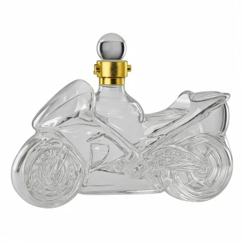 Stikla karafē "Motocikls", 350 ml