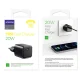 Joyroom L-P202 USB-C lādētājs 20W PD QC 3.0 AFC, melns
