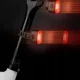 Rockbros Q2S LED aizmugurējais velosipēda lukturis ar Smart Stop sistēmu, melns