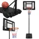 Pārvietojams regulējams basketbola grozs ar statīvu 259cm Trizand