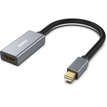 BENFEI Mini DisplayPort uz HDMI adapteris, pelēks