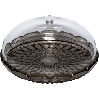 Guzzini VANITY kūku statīvs ar kupolu, 30 cm, Smoke