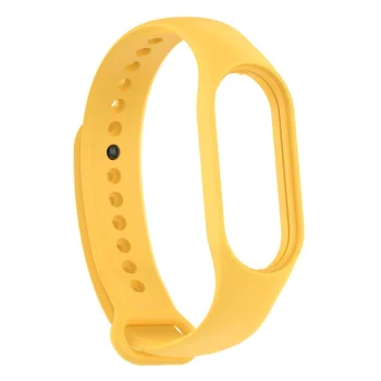 Telcon siksniņa viedpulkstenim Xiaomi Mi Band 5 / Mi Band 6, dzeltena