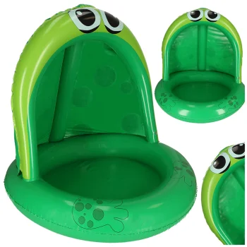 Piepūšams bērnu baseins ar jumtiņu Varde, 95 cm
