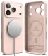 Telefona vāciņš Ringke Silicone MagSafe priekš iPhone 18 Pro Max, rozā