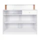 Gabbiano Pearl frizētavas recepcijas lete balta