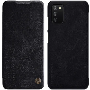 Atverams vāciņš Nillkin Qin priekš Samsung Galaxy A03s, melns