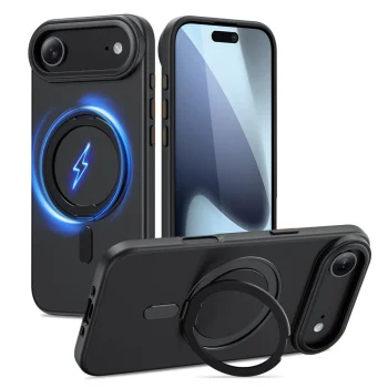 Vāciņš Tech-Protect MagRing MagSafe priekš iPhone 17 Air, melns