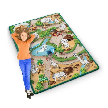 Ricokids RK-344 putu paklājiņš krāsošanai, sarullējams, 120 x 90 x 0,3 cm