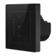Viedais skārienjutīgais žalūziju slēdzis Avatto CS20-EU-B WiFi, melns