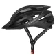 Wozinsky HT-28VCD MTB velo ķivere ar USB aizmugurējo gaismu L melna