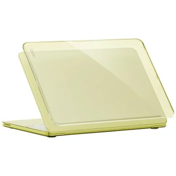 Aizsargvāciņš Uniq Vero klēpjdatoram MacBook Neo, caurspīdīgs dzeltens