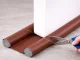 Putu durvju blīvējums pret caurvēju 96 cm, brūns
