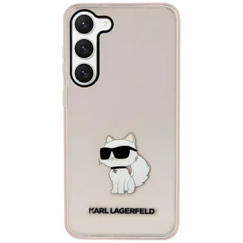 Karl Lagerfeld Samsung Galaxy S23 S911 vāciņš KLHCS23SHNCHTCP Rozā