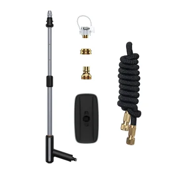 Baseus Clean Guard Automašīnas Mazgāšanas Sprausla Šļūtene ar Pistoli, 15m | Multifunctional Nozzle with Car...