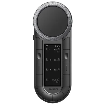 Bezvadu īsceļu pults Huion Keydial Remote K40, melna