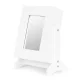 Modernhome FH-JC0120 rotaslietu kastīte ar spoguli, balta