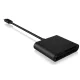 Icy Box IB-CR301-C3 Type-C USB 3.0 atmiņas karšu lasītājs, melns
