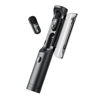 Bezvadu mikrofons BOYA MAGIC-05, 2.4 GHz, USB-C, melns