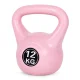 Svara bumba Kettlebell MOVEPRO 12 kg, rozā