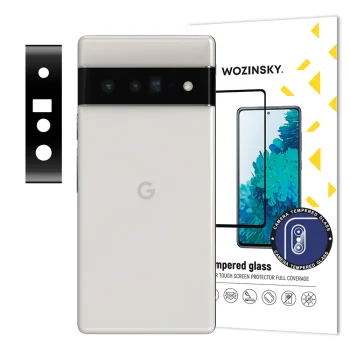 Wozinsky kameras aizsargstikls Google Pixel 6 Pro, 9H, caurspīdīgs