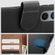 Tech-Protect Wallet atverams vāciņš Samsung Galaxy A16 4G / 5G, Melns